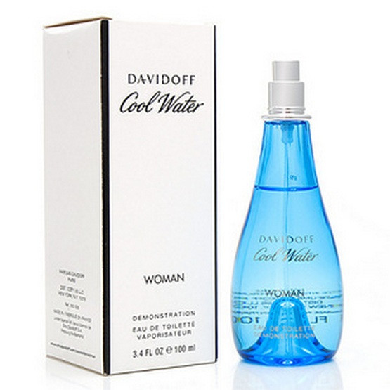Туалетна вода (тестер) Davidoff Cool Water Woman 100 мл, фото 1
