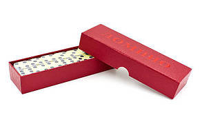 Доміно настільна гра в картонній коробці IG-3361 (шості-пластик, h-4,6 см, р-р кор. 17,4x3,2x5,2см)