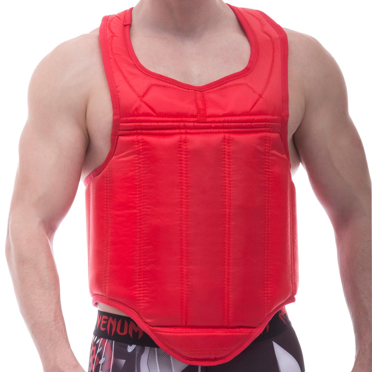 Захист корпусу (жилет) для єдиноборств BO-0401 (PU, р-р S-XL, кольору в асортименті), фото 1