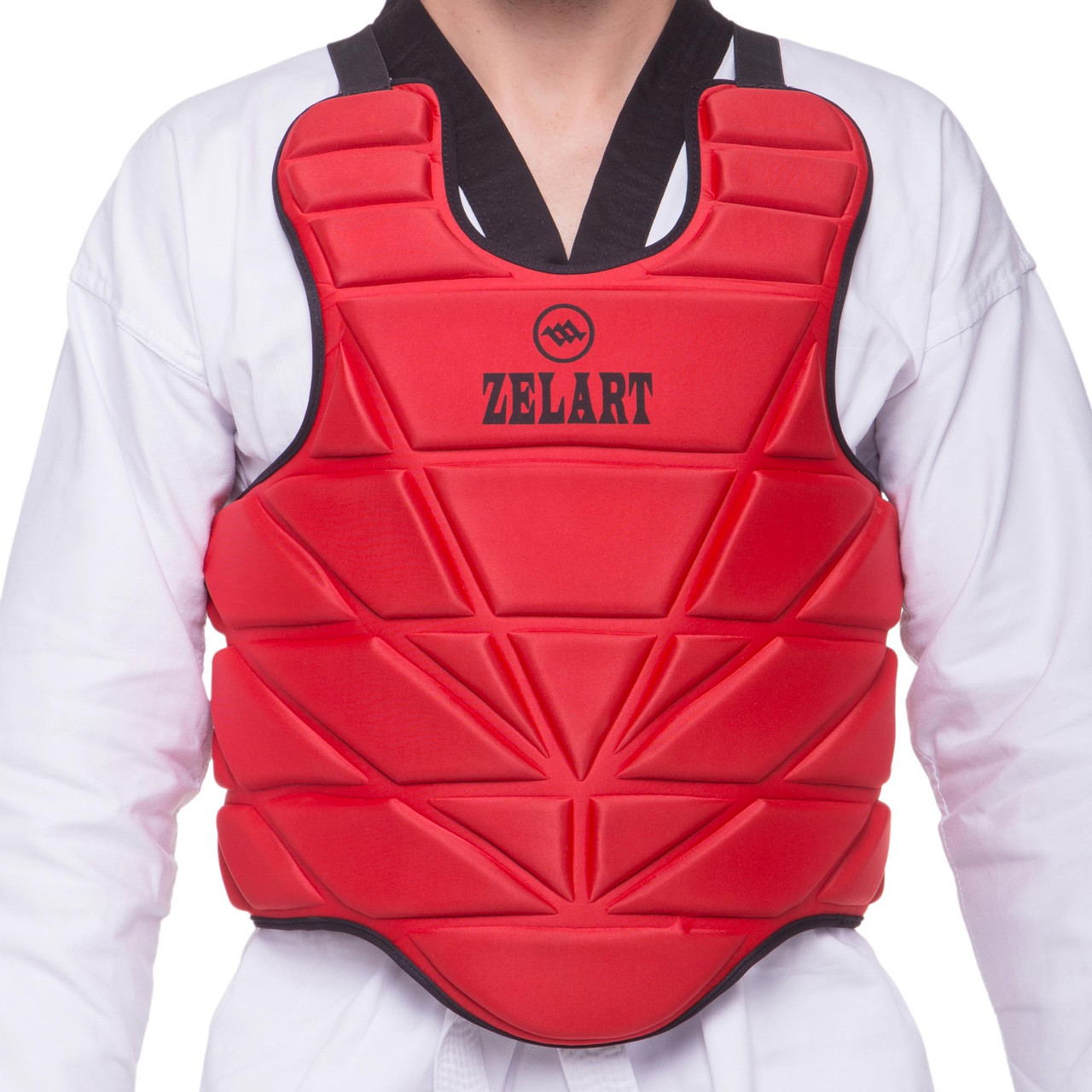 Захист корпусу (жилет) для єдиноборств Zelart ZB-4222 (EVA, нейлон, р-р XS-XL, кольору в асортименті)