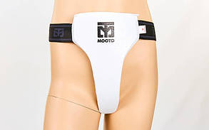 Захист для паху жіночий PU MTO BO-7040 (пінополіуретан, р-р S-M-8-14 років, білий)