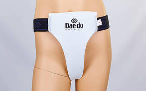 Захист для паху жіночий PU DADO BO-5488 (пінополіуретан, р-р XS-М-6-14 років, білий)