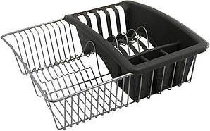 Сушарка METALTEX для посуду з лотком для столових приладів (325025)