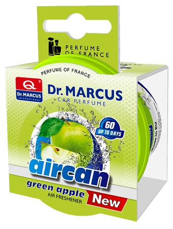 Автоосвіжувач Dr. Marcus Senso Aircan — Green Apple, Ароматизатор автомобільний (Пахучка в салон авто)