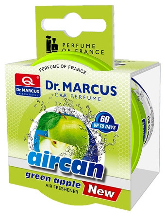 Автоосвежитель Dr. Marcus Senso Aircan - Green Apple, Ароматизатор автомобильный (Пахучка в салон авто) - фото 1 - id-p154358634