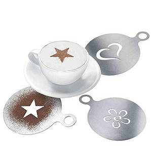 Трафарет для капучіно 3шт WESTMARK (W62862260)