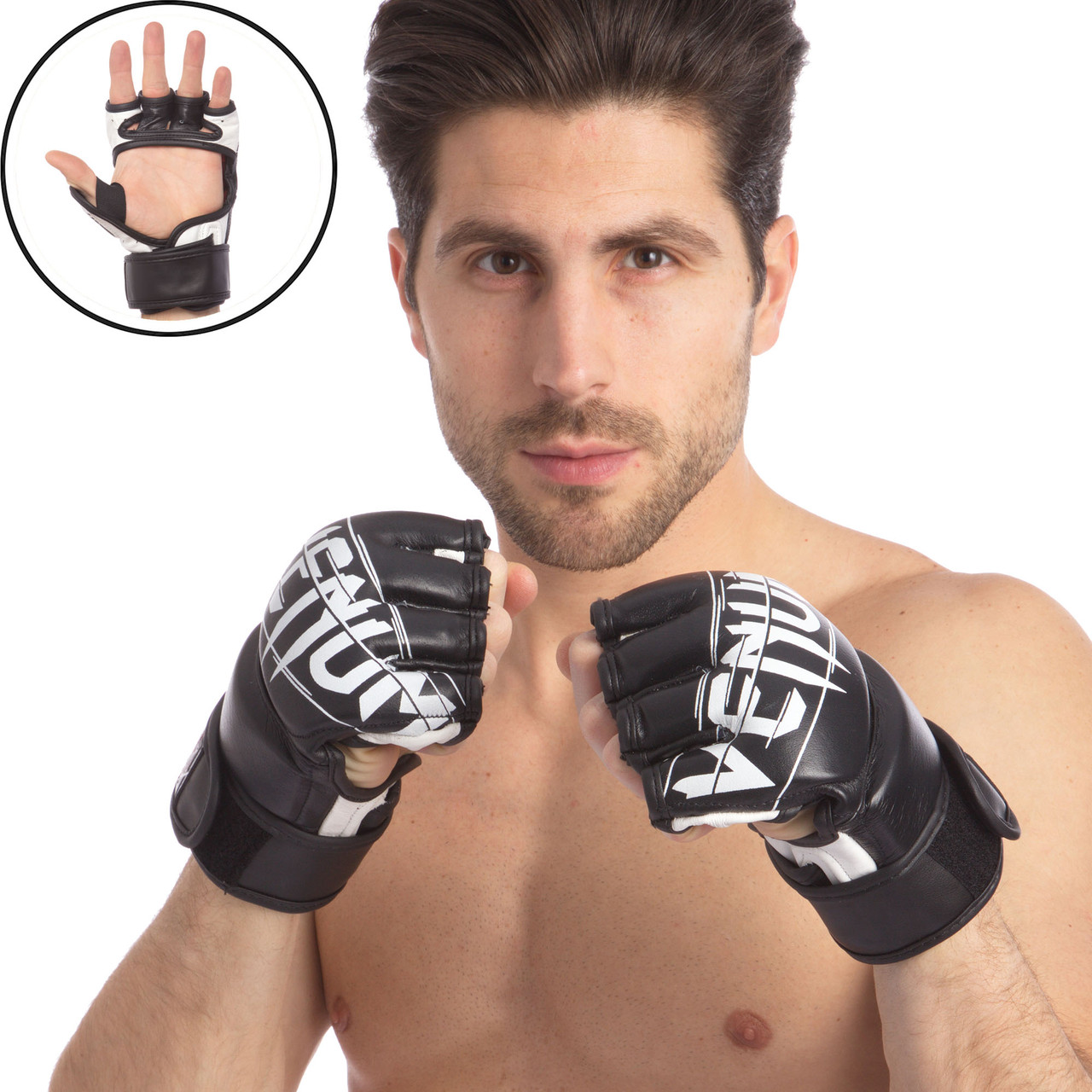 Рукавички для змішаних єдиноборств MMA FLEX VENUM 0985 (р-р M-XL, кольору в асортименті)