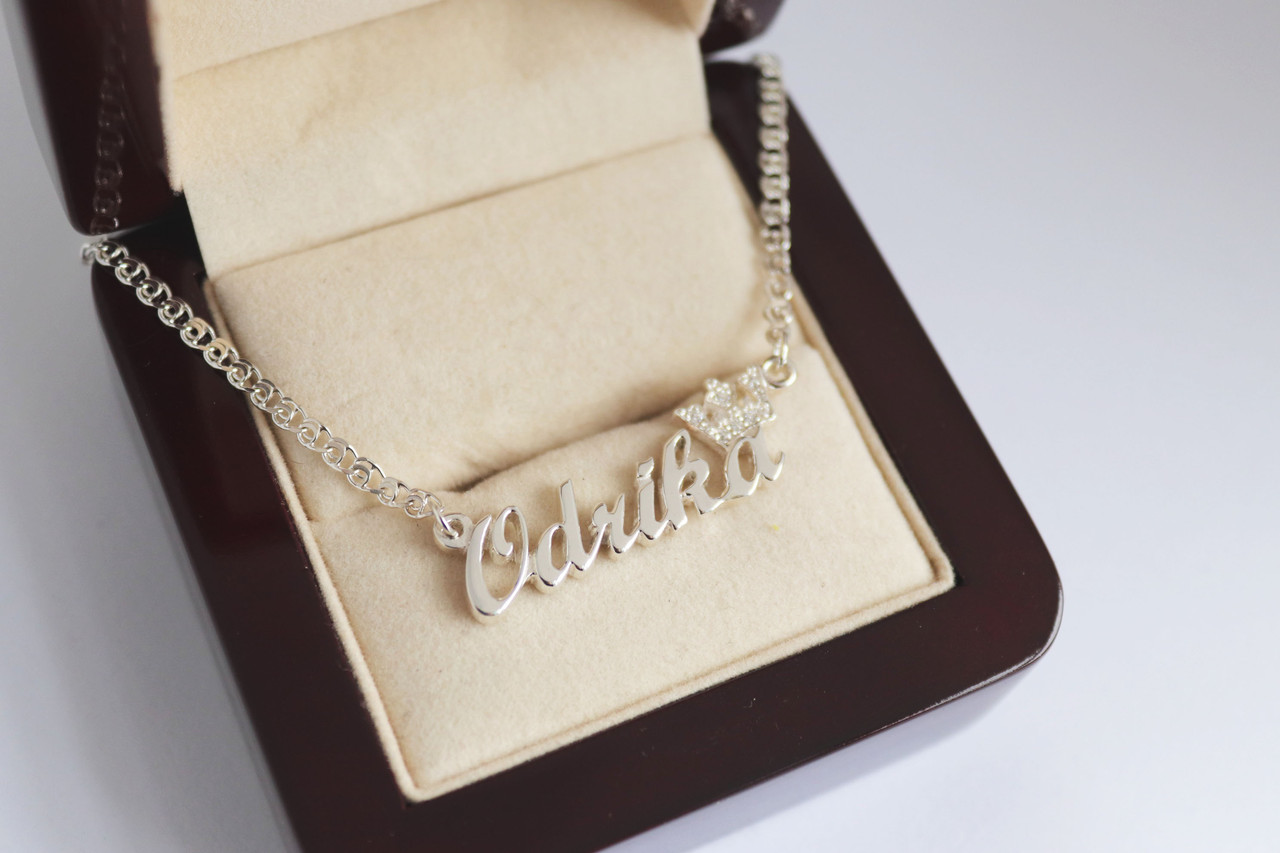 Срібне іменна кольє Odriка DARIY 978