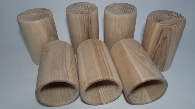 светильник из дерева