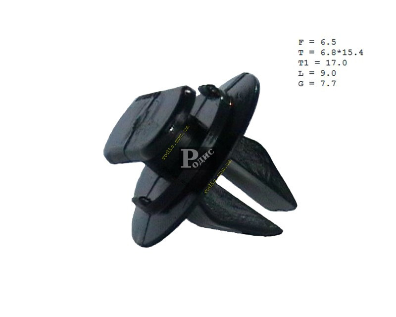 Тримач облицювання салону ВАЗ 2101-07 (андапка, кліпса) (100 шт.)