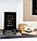 Дошка для створення написів Letter board All Black 30х45 см, фото 5