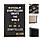 Дошка для створення написів Letter board All Black 30х45 см, фото 3