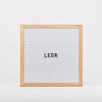 Дошка для створення написів Letter board (біла) 30х30 см