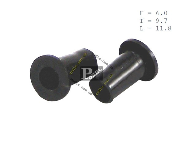 Тримач емблем ВАЗ 2108-15, 2123 Нива Шевроле (андапка, кліпса) (50 шт.)