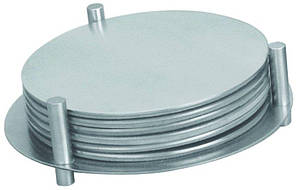 Підставка нержавіюча для чашок Ø 85 мм (набір 7 шт)