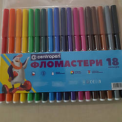 Фломастери Centropen Фломастери Центропен 18 кількість