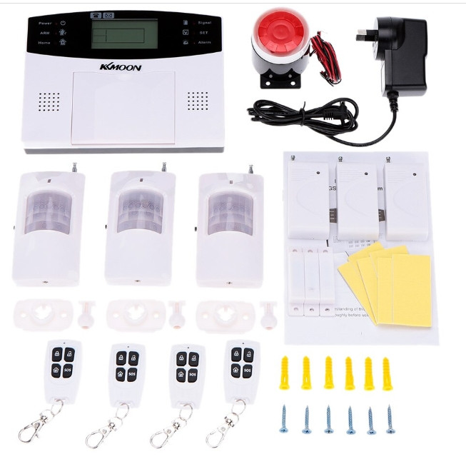 Повний комплект бездротовий GSM + Wi-Fi сигналізації Kerui PG500 / B2G / GSM30А (комплект 3 econom home)
