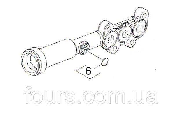 Кільце круглого перерізу 8,0 х 1,5