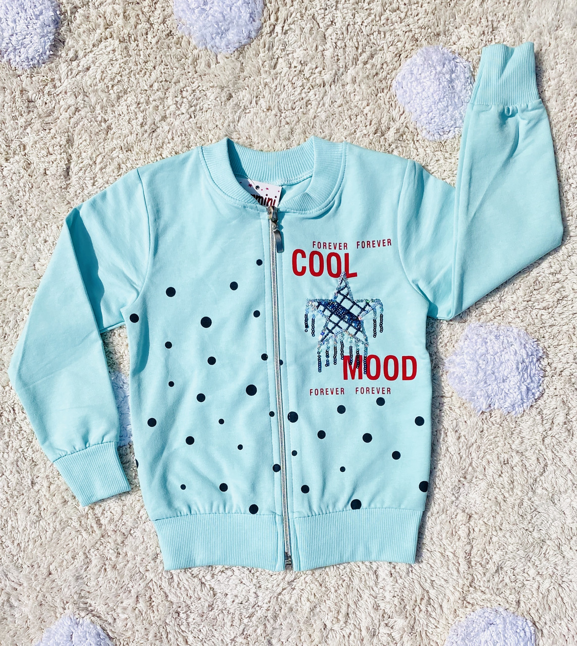 Кофта для дівчинки Narmini 6416 92 см Бірюзовий