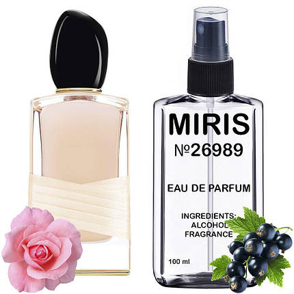 Духи MIRIS №26989 (аромат схожий на Armani Si Rose Signature) Жіночі 100 ml, фото 2