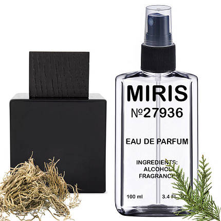 Парфуми MIRIS No27936 (аромат схожий на Lalique Encre Noire Pour Homme) Чоловічі 100 ml, фото 2