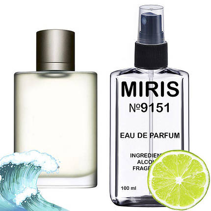 Духи MIRIS №9151 (аромат схожий на Armani Acqua Di Gio Pour Homme) Для Чоловіків 100 ml, фото 2