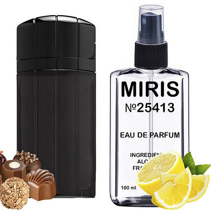 Духи MIRIS №25413 (аромат схожий на Paco Rabanne Black XS Men) Чоловічі 100 ml, фото 2
