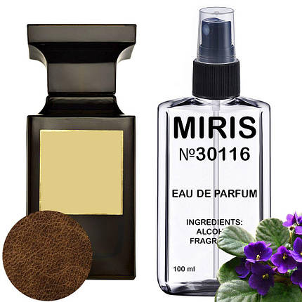 Духи MIRIS №30116 (аромат схожий на Tom Ford Ombre Leather 16) Унісекс 100 ml, фото 2