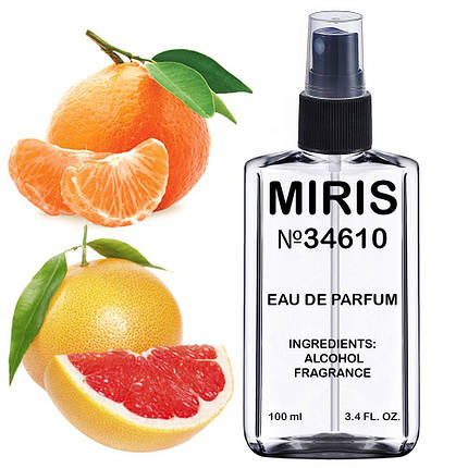 Духи MIRIS №34610 Grapefruit Mandarine (Аромат Грейпфрута і Мандарина) Унісекс 100 ml, фото 2