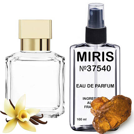 Духи MIRIS №37540 (аромат схожий на Maison Francis Kurkdjian Gentle Fluidity Gold) Унісекс 100 ml, фото 2