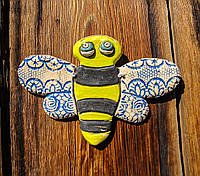 Плакетка керамічна Бджілка