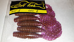 Силікон Кирлиграб 3" сьедобный "Gold fish" color 4