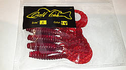 Силікон Кирлиграб 3" сьедобный "Gold fish" color 14