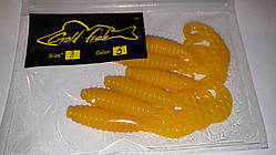 Силікон Кирлиграб 3" сьедобный "Gold fish" color 3