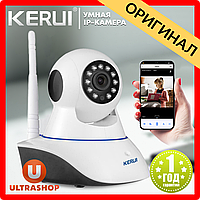 Умная IP Wi-Fi камера KERUI iCam Z06 Original - Поворотная смарт камера видеонаблюдения онлайн, ночная съемка