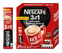 Кофе NESCAFE ( Нескафе ) 3 в 1 Original (Оригинал) 20 стиков * 13 г (24)