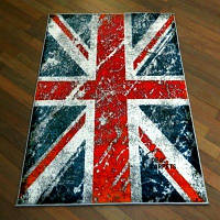 Килим 2*3м Британський прапор 0319 Короткий ворс Kolibri 11197-140