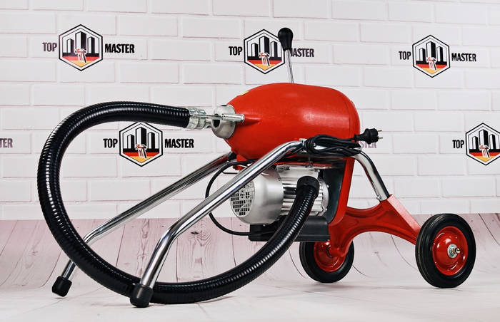 Машинка для прочистки трубопроводов Dali GQ-200 (1100 Вт 50-250мм ...