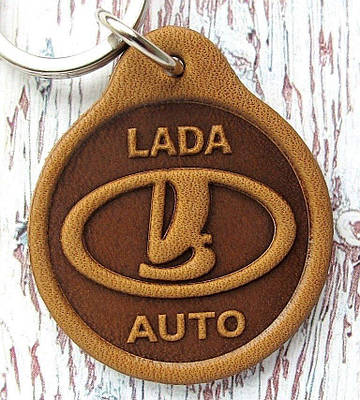 Брелок Лада старий логотип Lada автобрелок