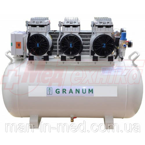 Стоматологічний безмасляний компресор Granum-300