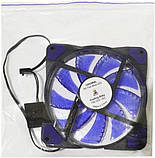 Вентилятор 120 мм Cooling Baby 12025BBL Blue, фото 5