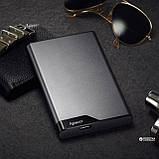 Зовнішній жорсткий диск 2 TB Apacer AC632 2.5" USB 3.1 grey (AP2TBAC632A-1), фото 3