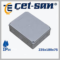 Розподільна коробка 235х180Х75 Get-san IP54 (KB.0367)