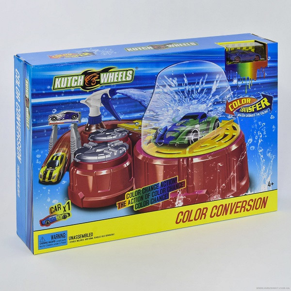 ТРЕК HOT WHEELS 50х9х35см S 8836 машинка змінює колір, фото 1