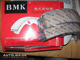 Колодка гальмівна в складанні Jac1020K, Jac1020KR Джак