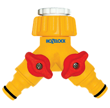 Конектор для крана подвійний hozelock 2256 1/2" / 3/4" (g1/2 та g3/4)