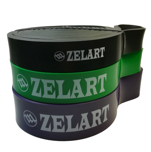 Еспандер-петлі для підтягування ZELART POWER BANDS жорсткість XS-XS+M (FI-941-3-4-6)