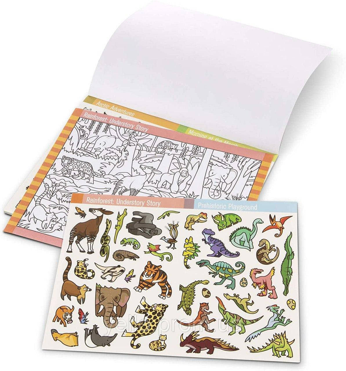 Огромный Стикерпак От Melissa & Doug. Раскраска 400 Наклеек (ID.
