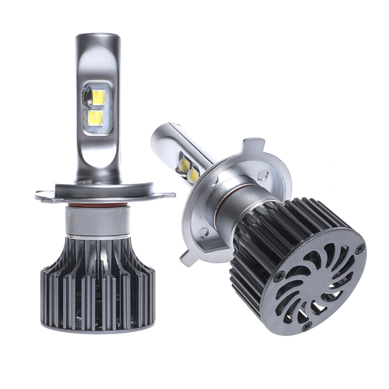 Лампи світлодіодні AMS Extreme Pover-F H4 H/L 5000 K (2шт), фото 1