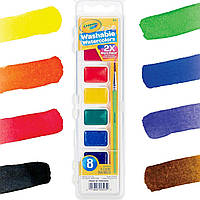 Мийні акварельні фарби від Crayola. Washable Watercolors